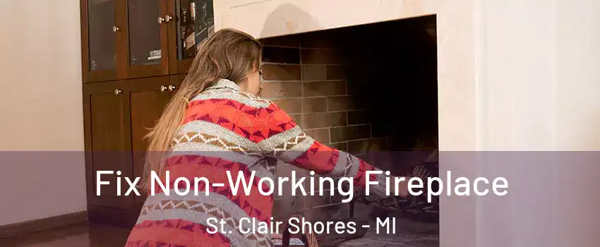  Fix Non-Working Fireplace St. Clair Shores - MI