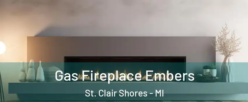  Gas Fireplace Embers St. Clair Shores - MI