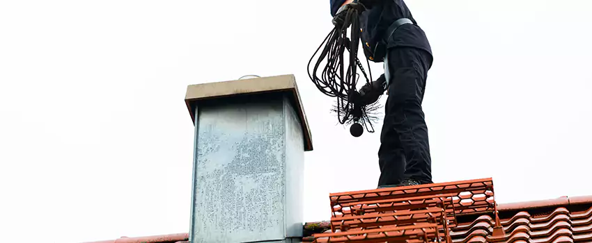 Chimney Brush Cleaning in St. Clair Shores, Michigan