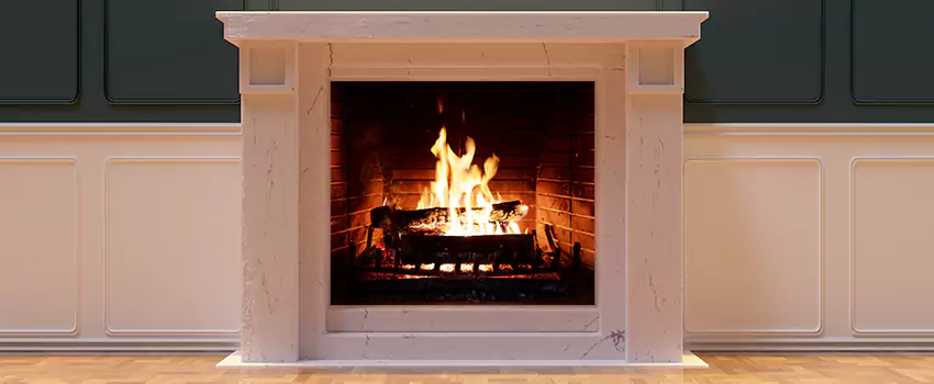 Decorative Electric Fireplace Installation in St. Clair Shores, Michigan