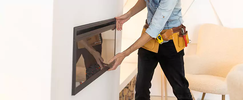 Metal Fireplace Installation in St. Clair Shores, Michigan