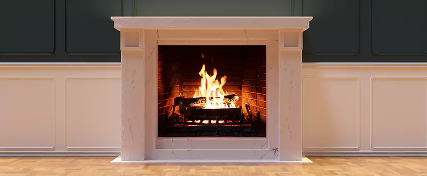 Open Flame Wood-Burning Fireplace Installation Services in St. Clair Shores, Michigan