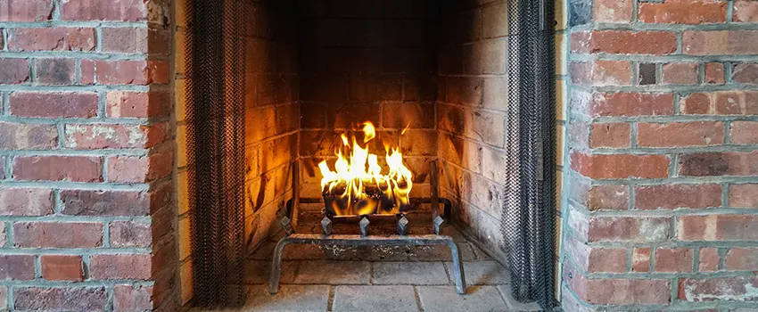 Repairing Damaged Fireplace Tiles in St. Clair Shores, Michigan