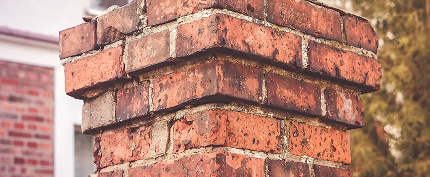 Cracked Chimney Bricks Repair Cost in St. Clair Shores, Michigan